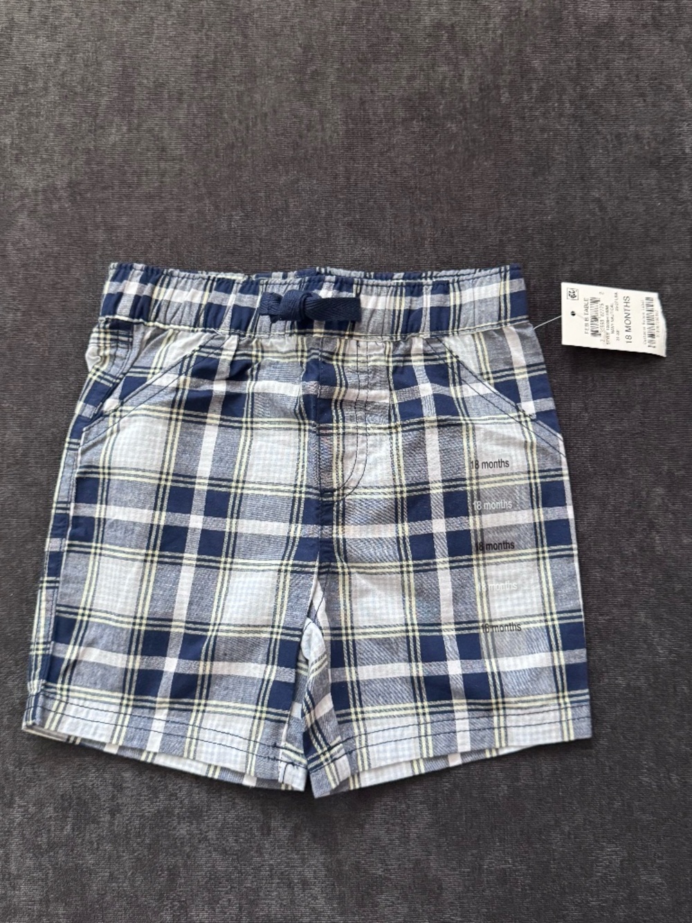 First Impressions Plaid Shorts